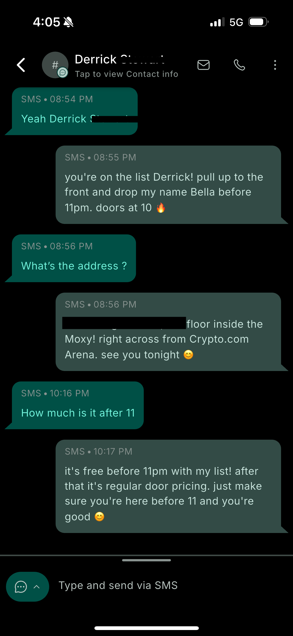 Derrick Stewart conversation