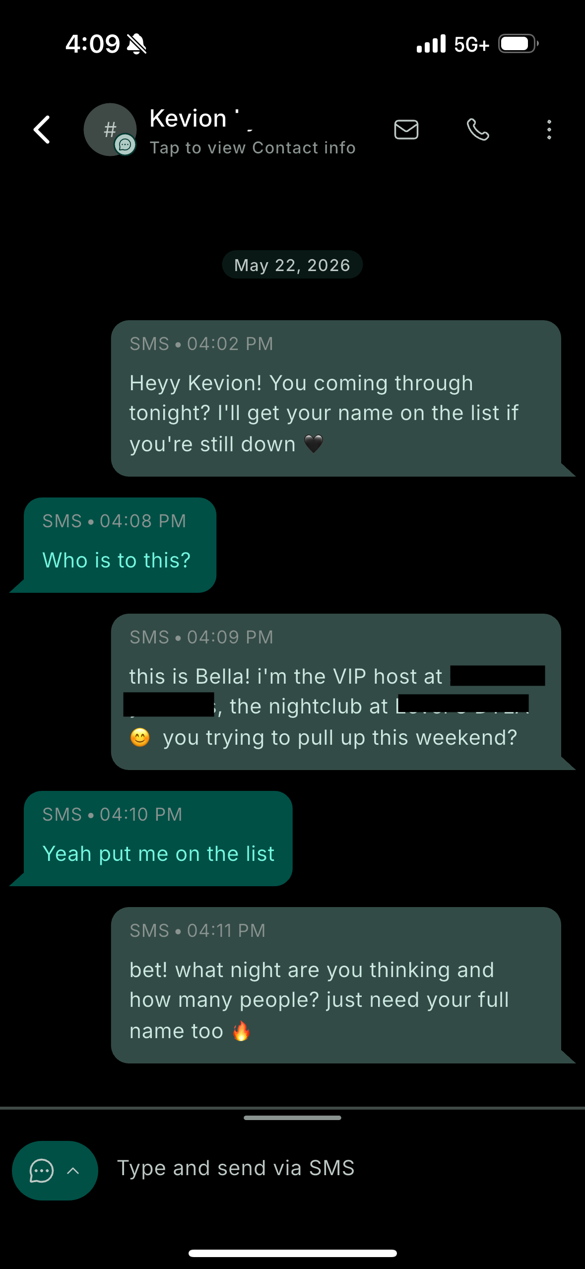 Kevion Lyman conversation